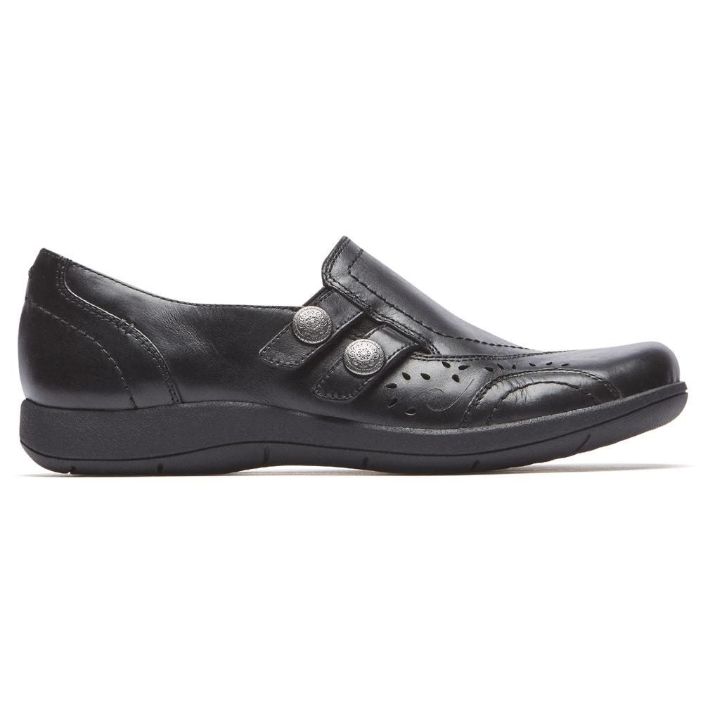 Rockport Slip-On For Womens Black - Daisey - ML6403982